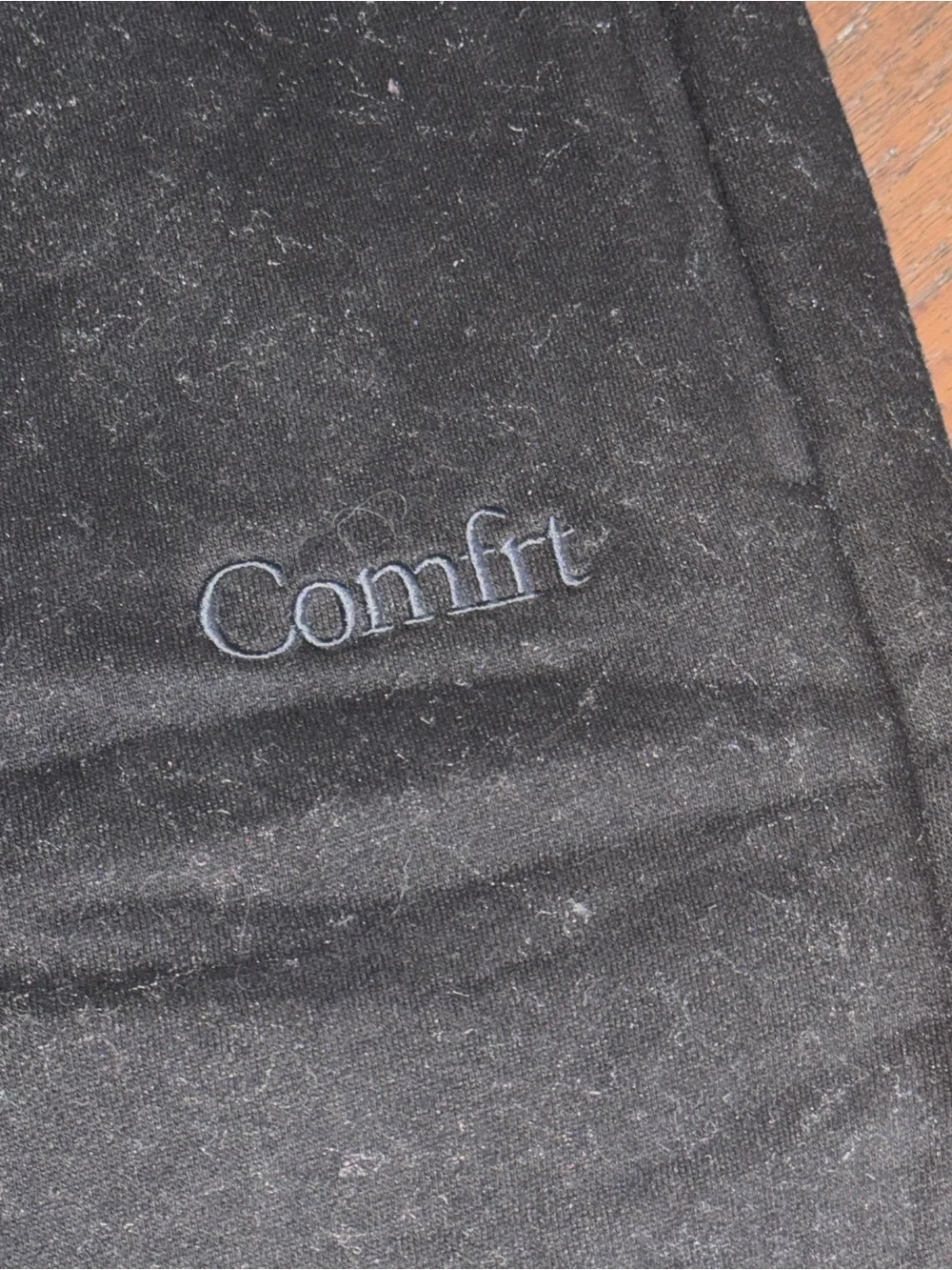 NWOT COMFRT Women's Black Wide-Leg Sweatpants